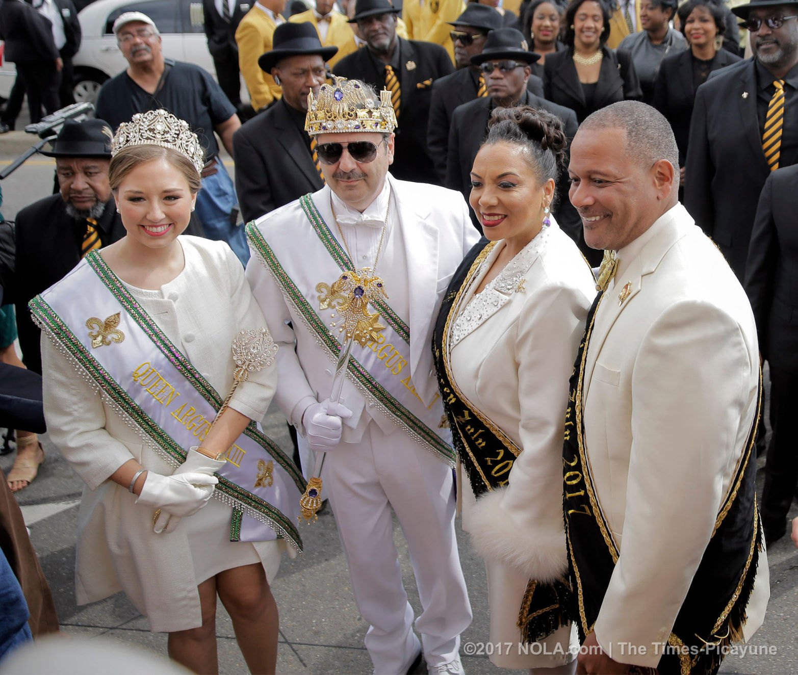 Mardi Gras photos: Zulu, Argus meet in Rivertown